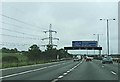 TL4600 : Junction 27 on M25 where it meets the M11 by Christine Matthews