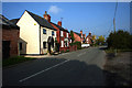 Houses along the main road in Shocklach