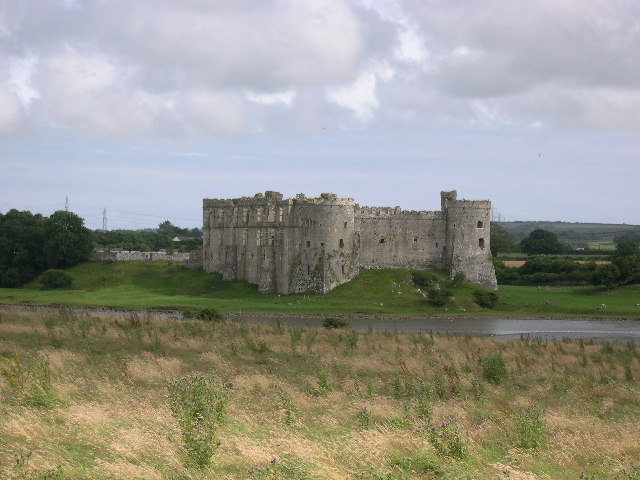 View of Carew Castle