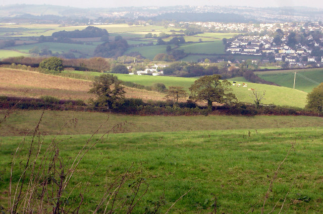 Arable farmland, south of Galmpton