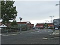 Entrance to Admiral Retail Park, Eastbourne, Sussex