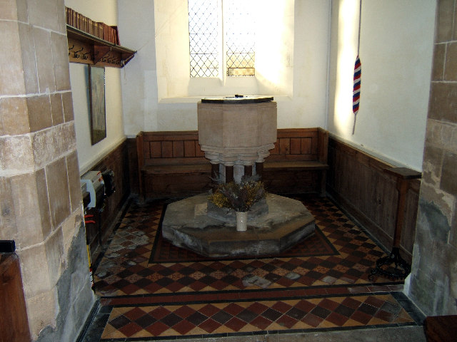 Snitterby Church - The Font