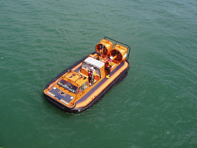 Lifeboat at Southend Pier
