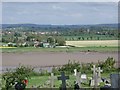 Arlingham (Glos) from the churchyard in Newnham on Severn