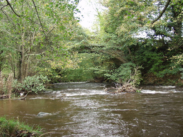 Pont-y-blew bridge over Afon Ceiriog © John Haynes cc-by-sa/2.0 ...