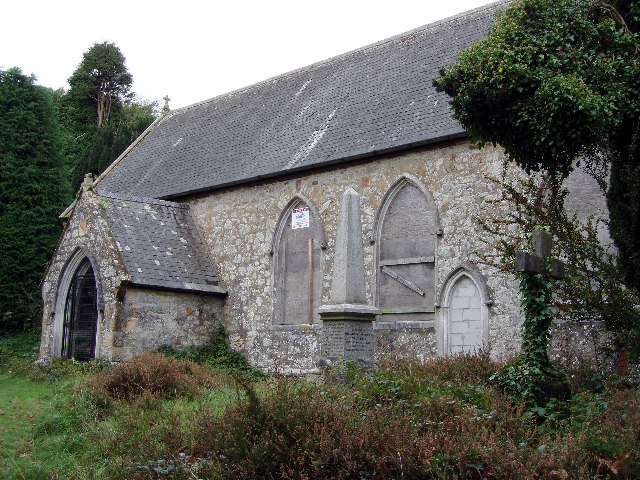 The disused church of St Michael and All Angels, Baldhu