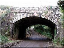 SW7841 : Railway bridge on the Falmouth to Truro branchline by Sheila Russell