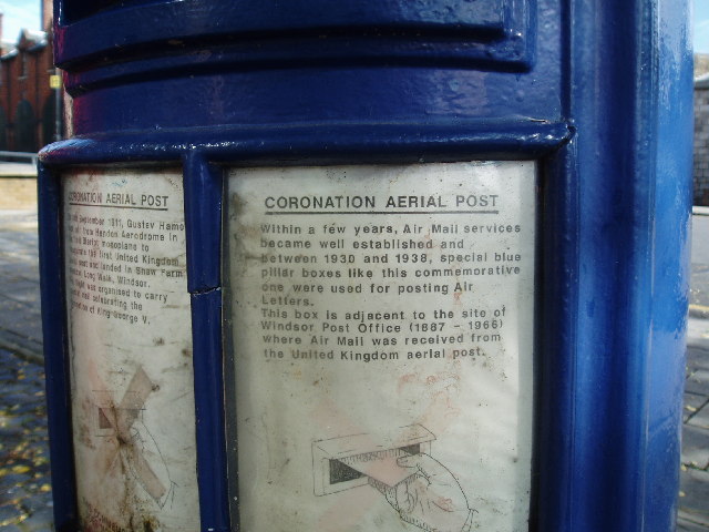 King George Commemorative Postbox, Windsor