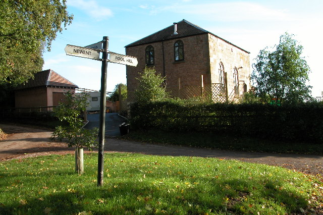 Road junction at Poolhill