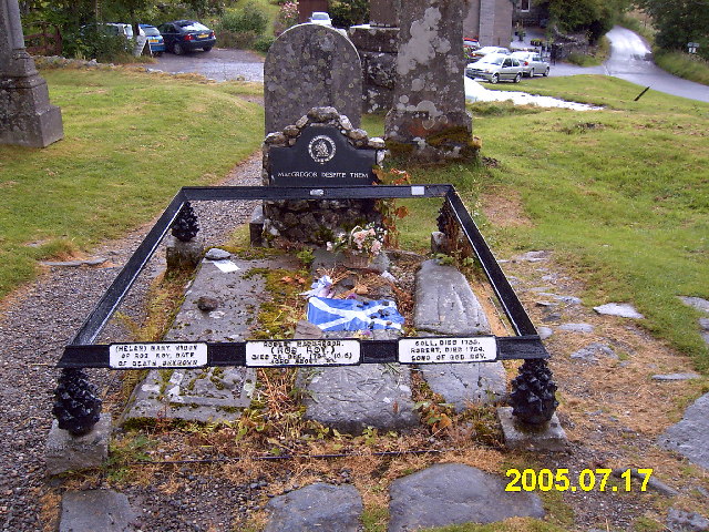 Rob Roy MacGregor grave