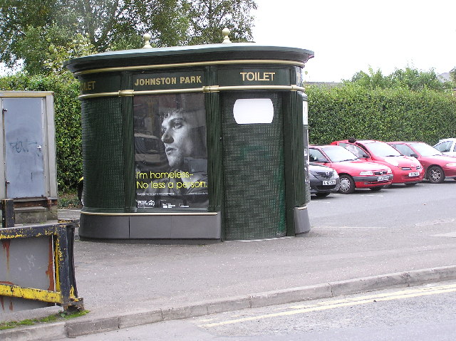 Omagh's only public toilet
