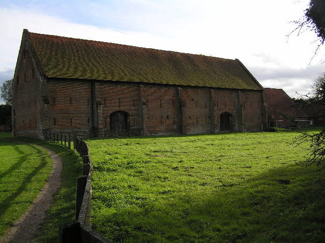 The 16th century Great Barn near Basing House
