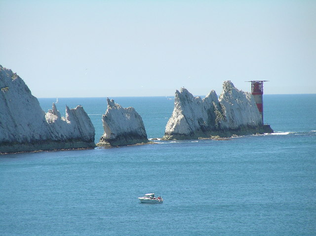 The Needles and Needles Lighthouse