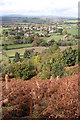 Goodrich from the slopes of Coppet Hill