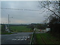 Bowes Railway road crossing