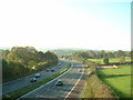 SD4965 : M6 Motorway, near Halton by David Medcalf
