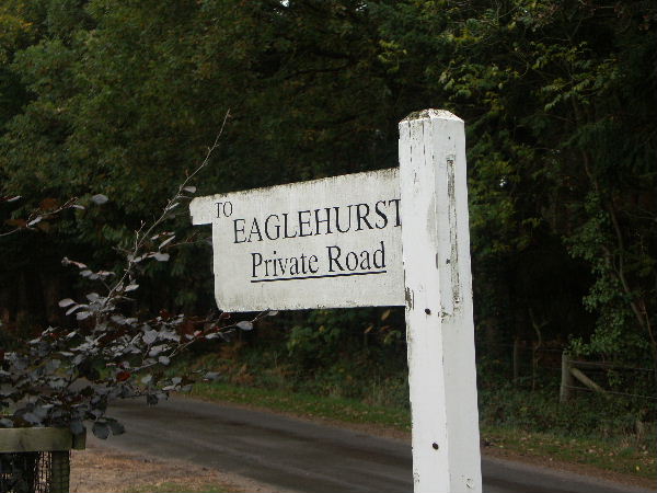 Entrance to Eaglehurst