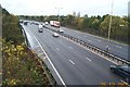 SU9179 : M4 Motorway near Dorney Reach by Nigel Cox