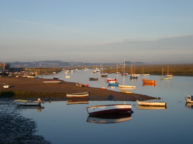 Boats at Burnham Overy Staithe