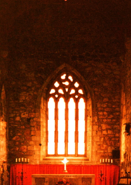 The altar window