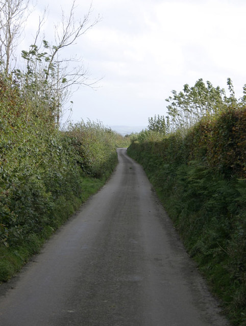 Road, near Draydon Farm, Dulverton, Somerset