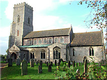 TG1020 : St Mary's Parish Church.  Gt.Witchingham by Mark Boyer