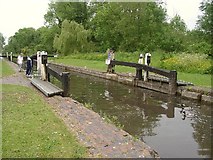SU5066 : Widmead Lock, Kennet & Avon Canal by John Lloyd