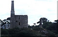 Mine engine house and stack, St Agnes