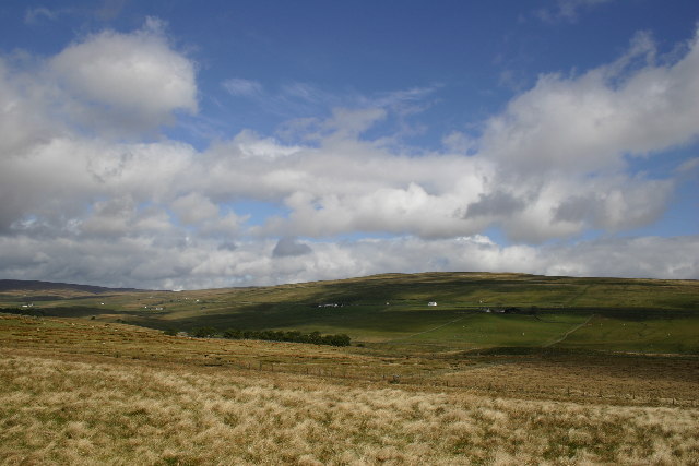View across to Bowes Close and Greenhills, Upper Teesdale
