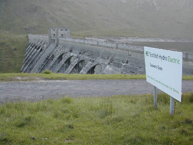 Lawers Hydro Dam