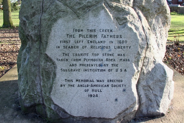 Pilgrims Memorial, Immingham