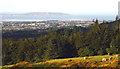 O1122 : Dublin from the Wicklow Hills by Crispin Purdye