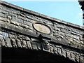 Date and Carving on canal Bridge Union Canal