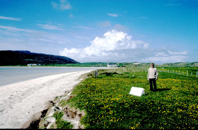Cockleshell strand and airstrip, Barra.