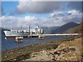 NS0971 : Loch Striven, re-fuelling base by william craig