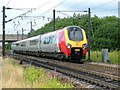 Virgin Voyager Train, Snipe Lane, Darlington