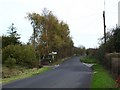 Road junction at Fairbourne Heath