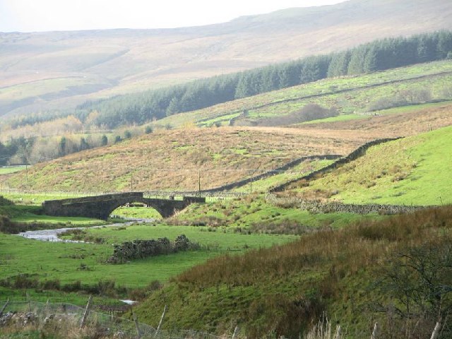 One of the views West up Widdale from the B6255
