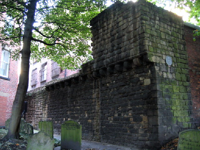 City Wall, St.Andrew's Churchyard