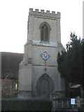 TL5305 : Church Tower, St. Germain's, Bobbingworth, Essex by John Winfield
