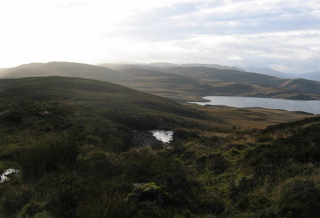 Bogs above Lochan Breaclaich.