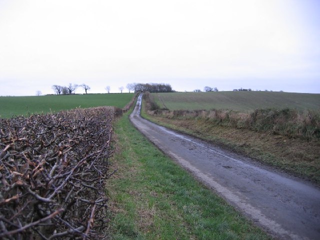 Hill towards Mayfield farm.