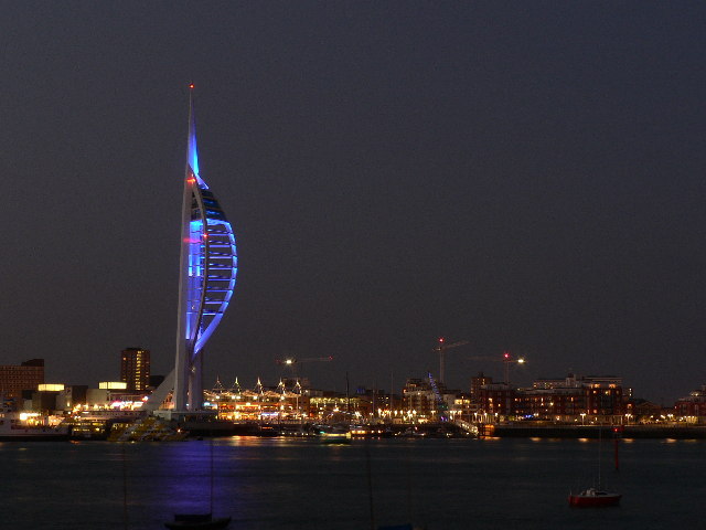 Spinnaker Tower from Gosport © Stella Ridley :: Geograph Britain and ...
