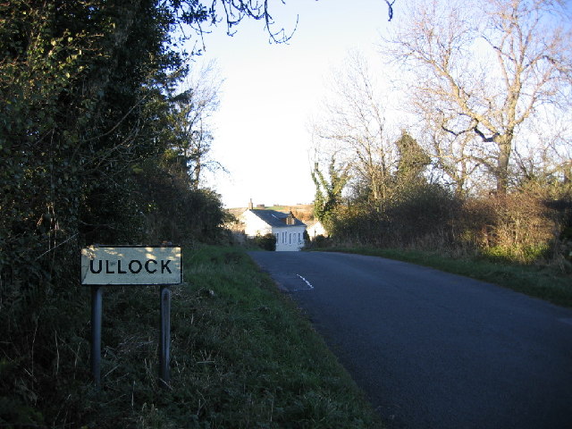 The roadway to Ullock