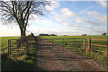 SK7923 : Farmland near Waltham on the Wolds, Leicestershire by Kate Jewell