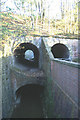 Tunnels beneath the Wigan-Manchester railway, leading to Borsdane Wood