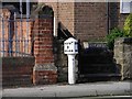 Milepost on Duffield Road, Allestree