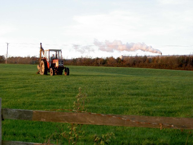 Farmland off the B3227 west of South Molton