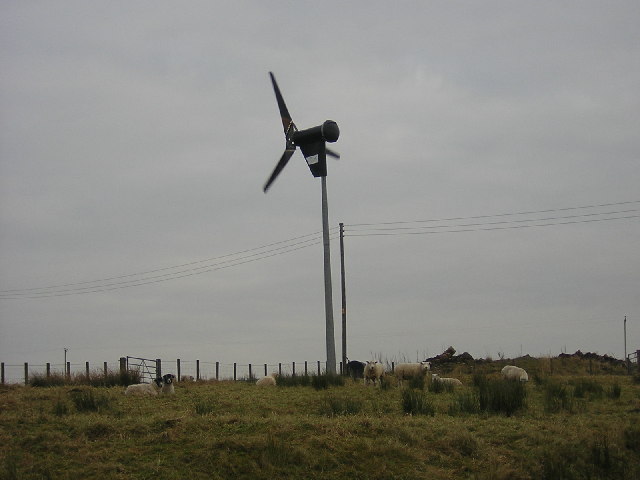 Wind Turbine at South Drumboy Farm
