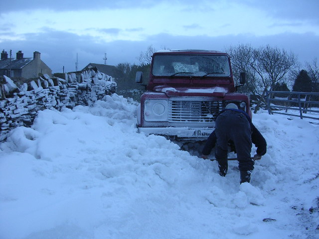 Digging out!